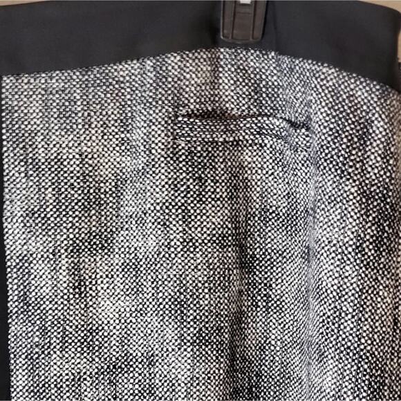 Talbots Tweed black white pencil skirt plus size 20W - Picture 4 of 9